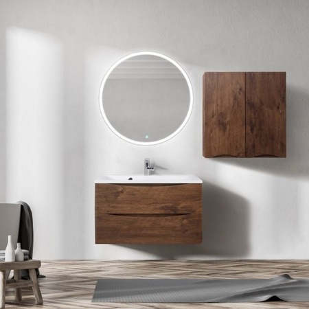 Подвесной шкаф BelBagno Fly-Marino FLY-MARINO-700-2A-SC-RW-P Rovere Moro