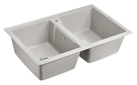 Кухонная мойка Paulmark  Tandem   PM238150-GR серый