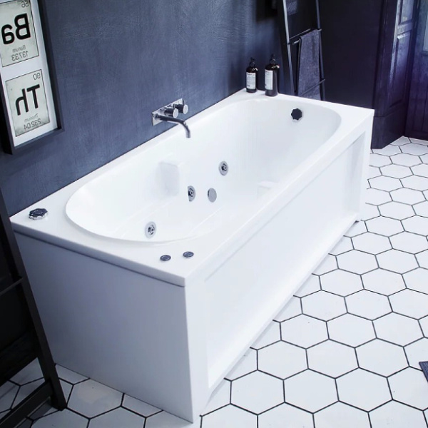 Акриловая ванна Aquatek Лея (170х75) LEY170-0000057 слив справа