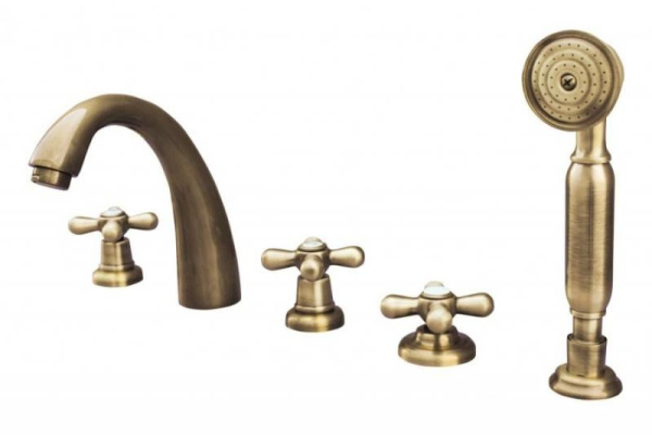 Смеситель на борт ванны Rav Slezak Morava MK176.5PZ