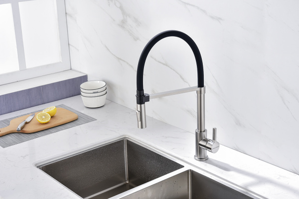 Смеситель для кухни Paulmark Halt Ha214021-Ni