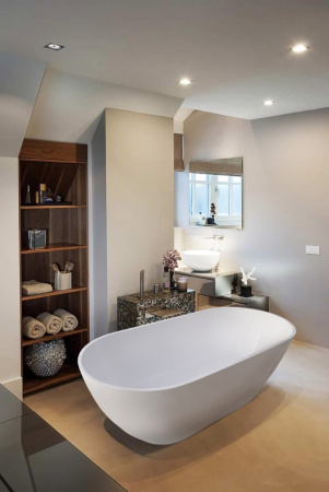 Ванна из литьевого мрамора Marmo Bagno Палермо 168х80 MB-PL170-80