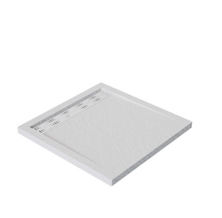 Душевой поддон (80х80) Belbagno Tray TRAY-BB-DUE-A-80-4-W0 без сифона