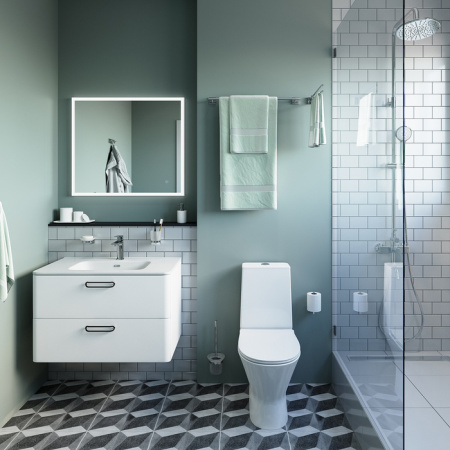 Ерш IDDIS Edifice матовое стекло латунь (EDIMBG0i47)