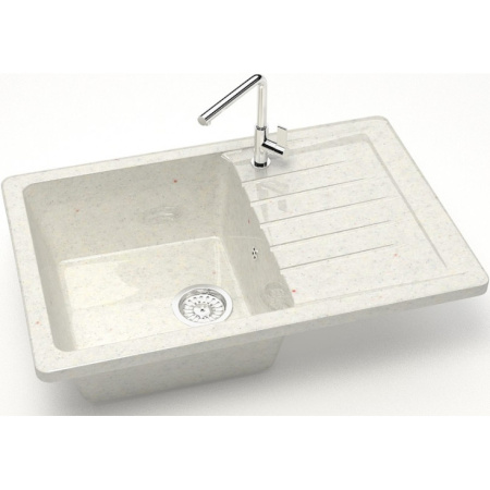 Кухонная мойка Marrbaxx Энди Z16 Z016Q007 хлопок белый