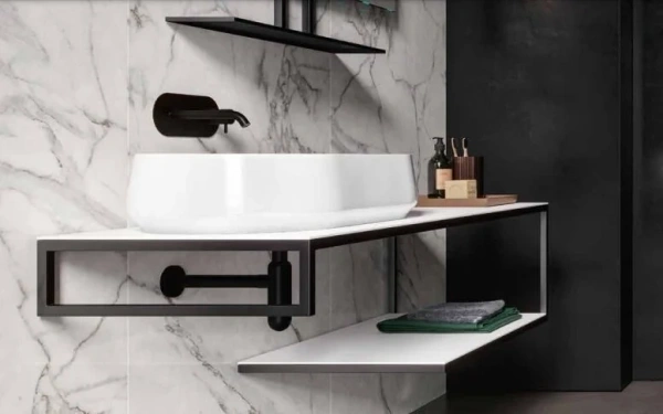 Раковина накладная (70х44) Kerasan F10 460601 белый глянец