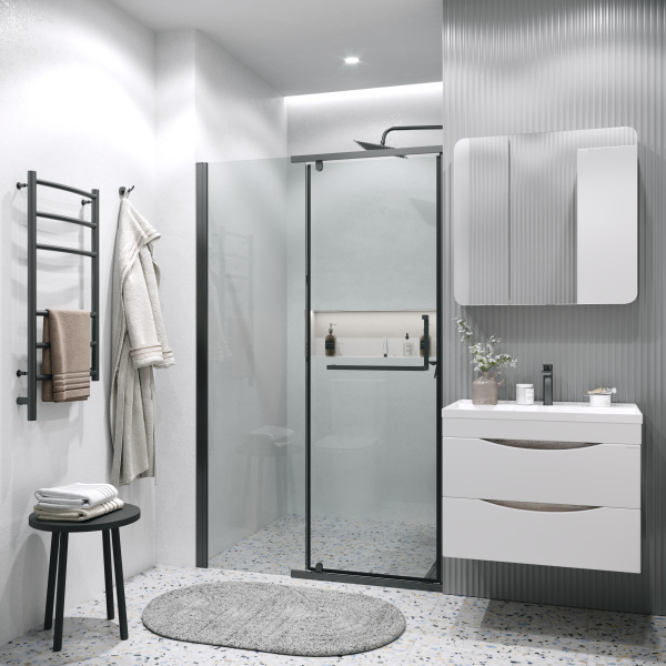 Душевая дверь (120х195) Grossman Pragma 100.K33.03.120.21.00, распашная