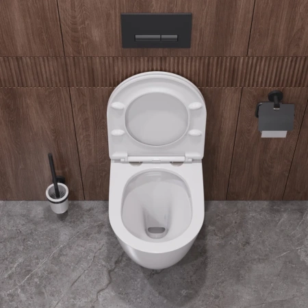 Унитаз подвесной безободковый Cezares Relax CZR-38088-49-TH-TOR/SC микролифт