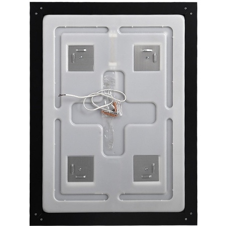 Зеркало (60х80) BelBagno Kraft SPC-KRAFT-600-800-SENS-NERO с подсветкой