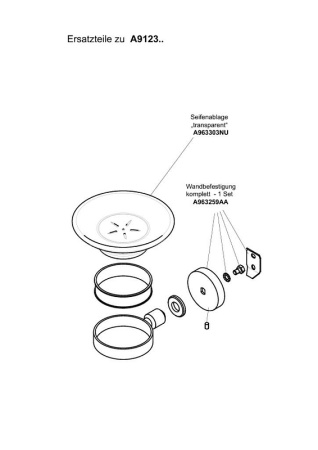 Мыльница с держателем Ideal Standard IOM A9123AA