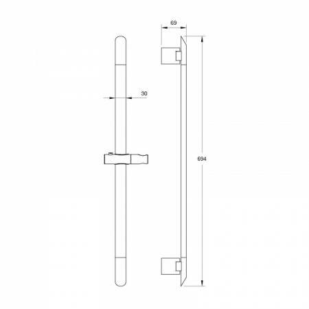 Стойка для душа IDDIS Mirro (MIR6940i17)