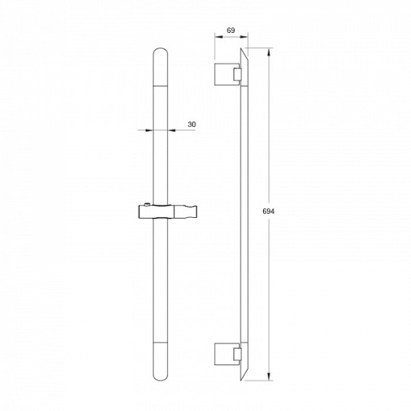 Стойка для душа IDDIS Mirro (MIR6940i17)