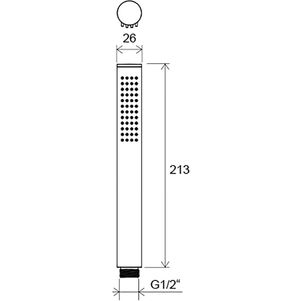 Ручной душ Ravak Chrome X07P573 Ручной душ Ravak Chrome X07P573