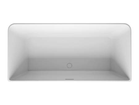 Ванна из литого мрамора ALPEN Novara 170 в комплекте с сифоном NOV-170M