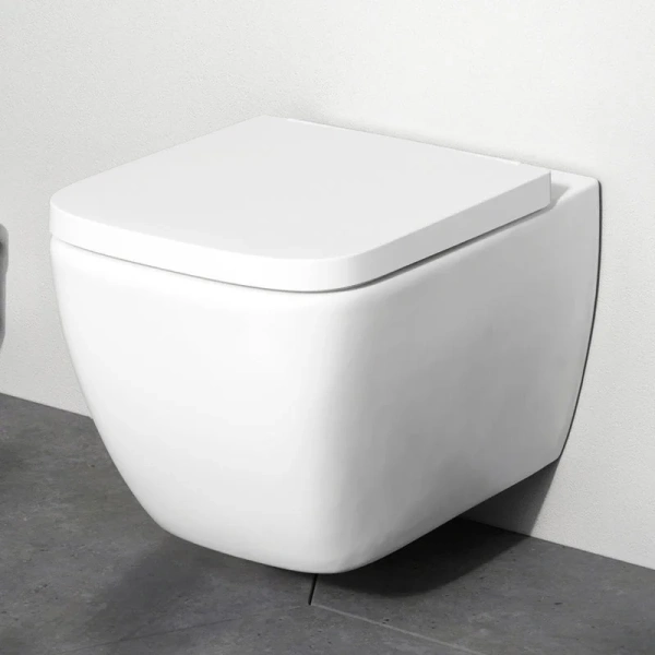 Комплект унитаза с инсталляцией Am.Pm MasterFit Gem IS100201.901701 с сиденьем микролифт, кнопка белый глянец