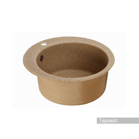 Кухонная мойка Aquaton Иверия 1A711032IV270 терракот