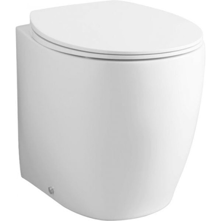 Унитаз приставной Artceram Step STV002 01 00 bi без сиденья