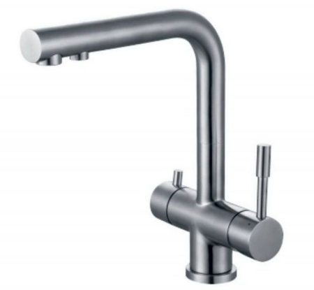 Смеситель для кухни Zorg ILLISIO Inox SZR-1068