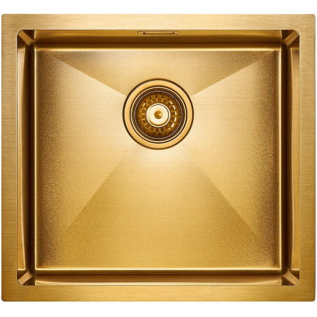 Кухонная мойка Paulmark Weser PM804844-BG брашированное золото