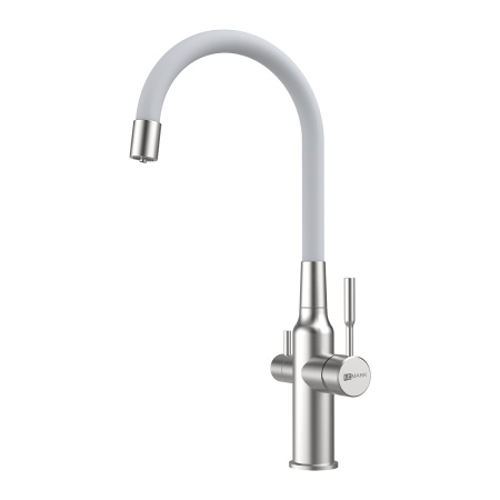 Смеситель для кухни Lemark Expert LM5083S-White