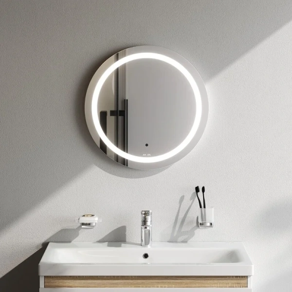 Зеркало сенсорное (50х50) Am.Pm X-Joy M85AMOX0501WG с LED-подсветкой