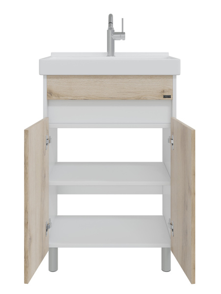 Тумба под раковину СаНта Мира 60 700474 австрийский дуб, без раковины