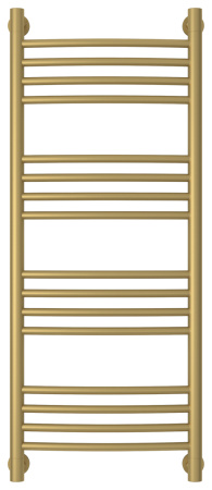 Полотенцесушитель Водяной Выгнутая Сунержа Богема + (100х40) Матовое Золото 032-0221-1040