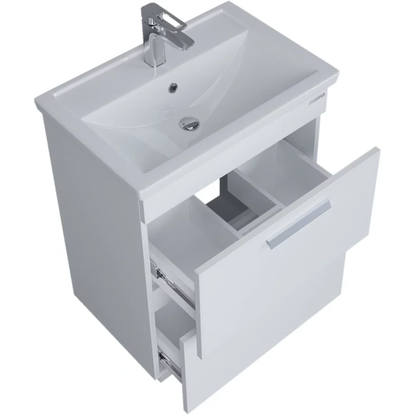 Тумба напольная Grossman НЕО-70 см 107013-1K белая на ножках