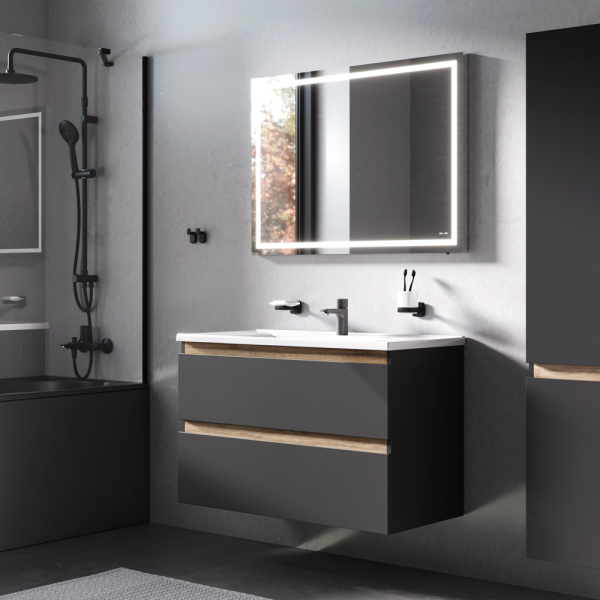 Комплект подвесной мебели и аксессуаров AM.PM X-Joy BK85GR