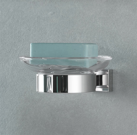 Мыльница с держателем Grohe Essentials Cube 40754 001 (40754001) хром
