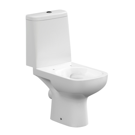 Унитаз напольный безободковый Cersanit LARA Clean On 011 3/5 DPL EO 63565