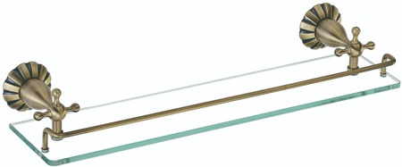 Полка прямая Savol стеклянная 60 см S-08991C