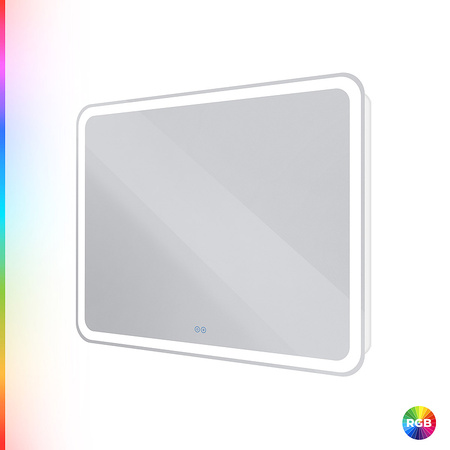 Зеркало c RGB подсветкой (100х80) Cezares CZR-SPC-MC-1000-800-RGB-TCH