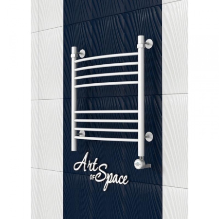 Полотенцесушитель ArtofSpace ELEGANCE EAEE600600RAL9016RS
