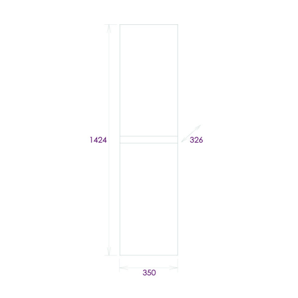 Пенал подвесной Onika Алеста 35 403566