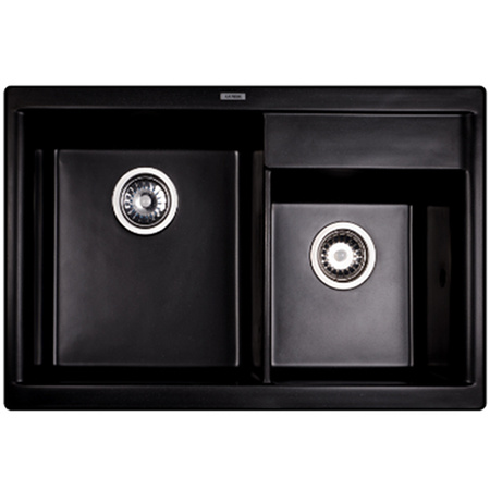 Мойка гранитная Ganzer 51x78 см (черный) GZ51078С
