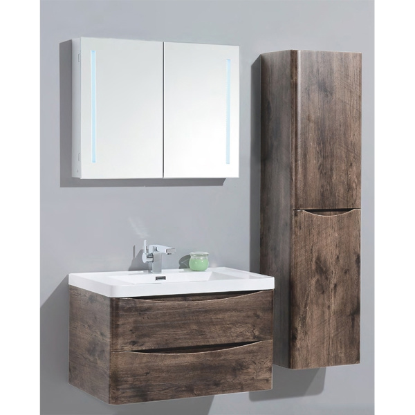 База под раковину подвесная BelBagno ANCONA-N-1200-2C-SO-2-RW Rovere Moro