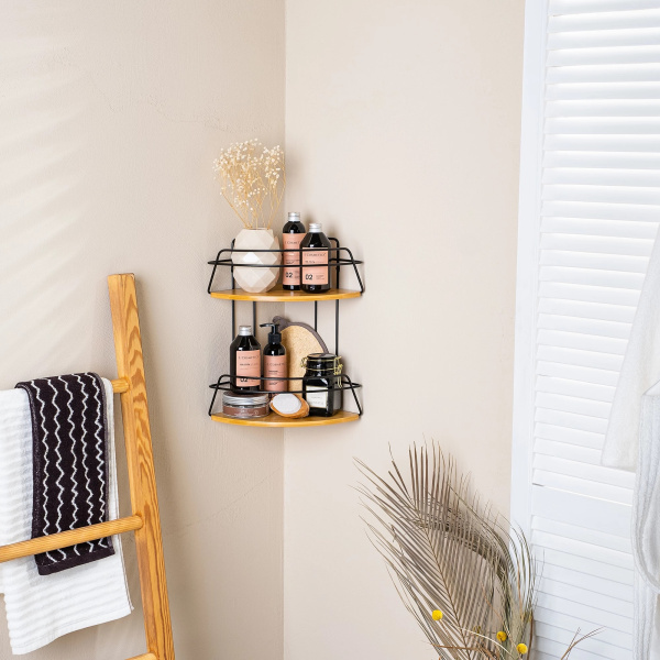 Полка угловая ЧМЗ Модулус Бамбук  509-005-02