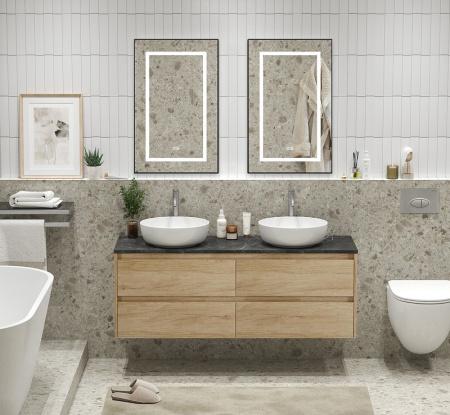 Тумба под раковину BelBagno Kraft 140 KRAFT-1400-4C-SO-2-RNN