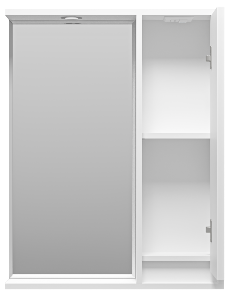 Зеркальный шкаф (63х80) Brevita Balaton 65 правый  BAL-04065-01-П