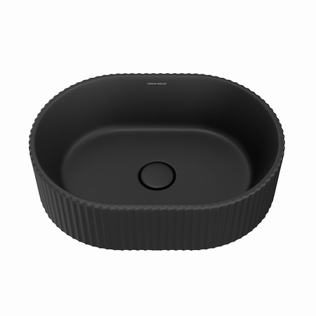 Раковина накладная (53х38) Kerama Marazzi Artbasin VE.NN.wb.50\BLK.M