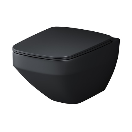 Подвесной унитаз безободковый с сиденьем микролифт Am.Pm Inspire V2.0 C50A1700MBSC