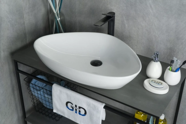 Раковина накладная (66,5х44) Gid N9062