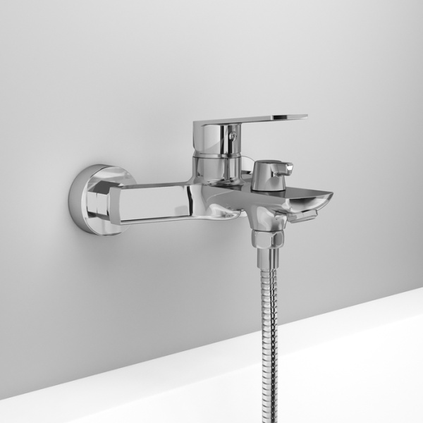 Смеситель для ванны IDDIS Plank (PLASB02i02WA)