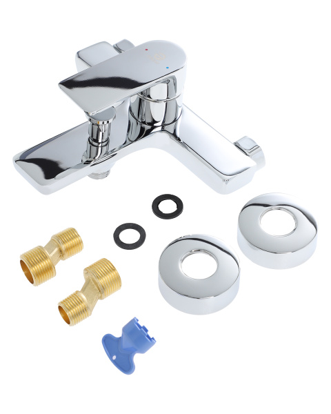 Смеситель для ванны однорычажный Agger Brilliant A0310000 хром