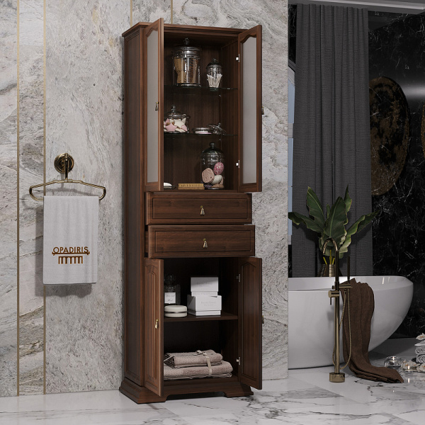 Пенал Opadiris Риспекто 60, цвет орех антикварный, 00-00005844