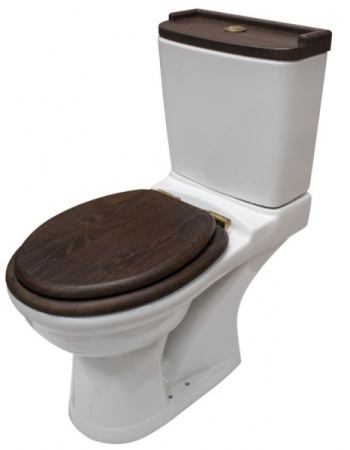Унитаз-компакт Della Boston OAK antik bronze DE721090125