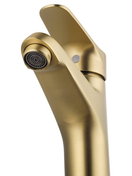 Смеситель для раковины WONZON & WOGHAND, брашированное золото WW-A40212-BG