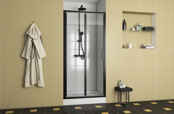 Душевая дверь Bravat Blackline BD100.4121B