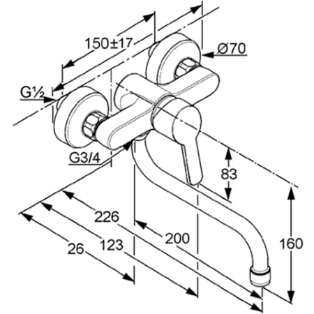 Смеситель для кухни Kludi Logo Neo 379240575